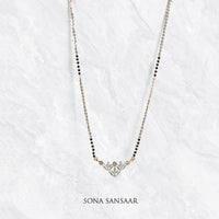 Thumbnail for Starfall Crest Diamond Mangalsutra | Sona Sansaar
