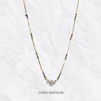 Thumbnail for Halo Threads Diamond Mangalsutra | Sona Sansaar
