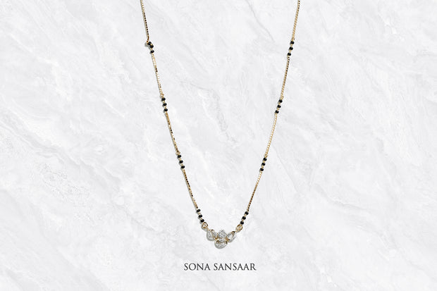 Halo Threads Diamond Mangalsutra | Sona Sansaar