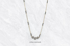 Bouquet Diamond Mangalsutra | Sona Sansaar
