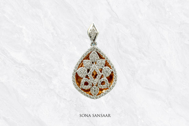 Dazzling Ember Pendant | Sona Sansaar