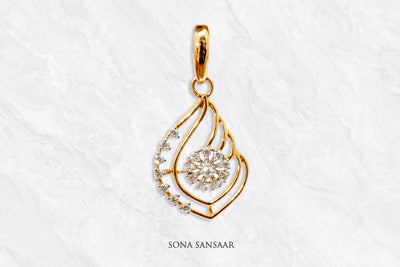 Dewdrop Diamond Pendant | Sona Sansaar