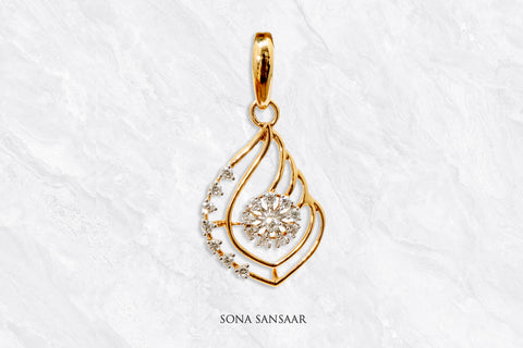 Dewdrop Diamond Pendant | Sona Sansaar