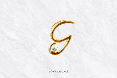 G Diamond Pendant | Sona Sansaar