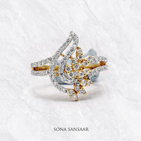Thumbnail for Zephyr's Kiss Diamond Ring | Sona Sansaar