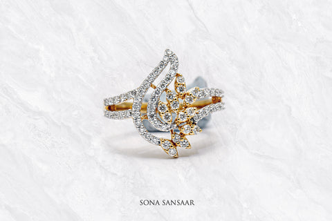 Zephyr's Kiss Diamond Ring | Sona Sansaar