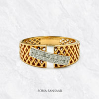 Thumbnail for Opencut Diamond Ring | Sona Sansaar
