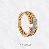 Thumbnail for Opencut Diamond Ring | Sona Sansaar