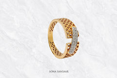 Opencut Diamond Ring | Sona Sansaar