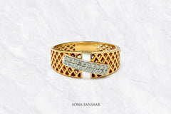 Opencut Diamond Ring | Sona Sansaar