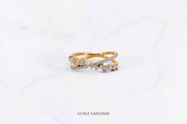 Loop Diamond Ring | Sona Sansaar