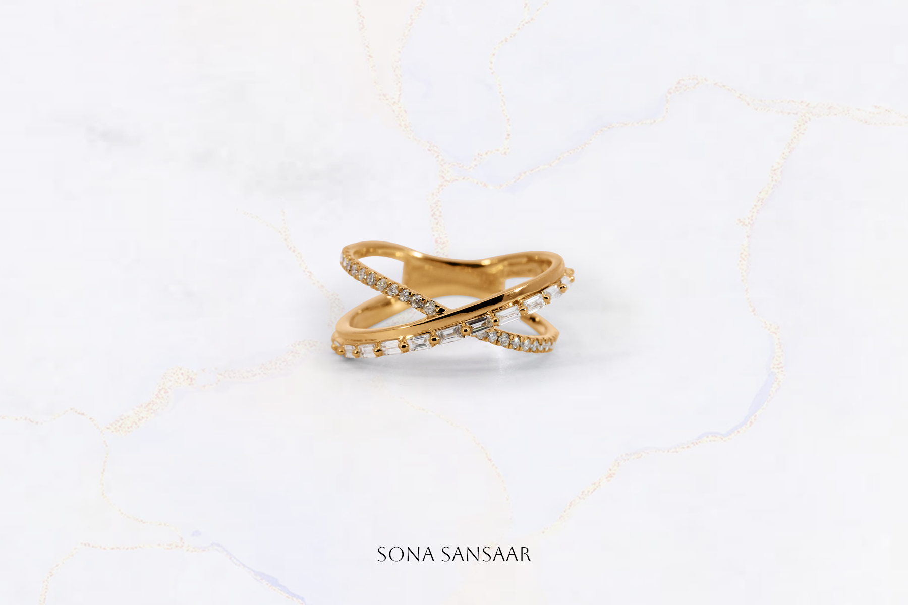 Infinity Diamond Ring | Sona Sansaar