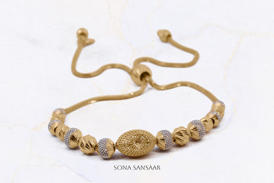 Vision Two-Toned Ball Bracelet | Sona Sansaar