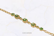 Green Daisy Bracelet | Sona Sansaar