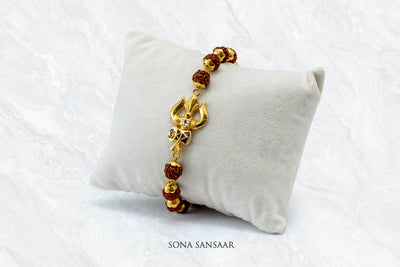 Om Rudraksh Bracelet | Sona Sansaar