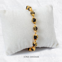 Thumbnail for Nightcore Gold Rudraksha Bracelet | Sona Sansaar