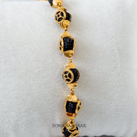 Thumbnail for Nightcore Gold Rudraksha Bracelet | Sona Sansaar