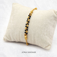 Thumbnail for Nightfall Mangalsutra Bracelet | Sona Sansaar