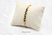 Nightfall Mangalsutra Bracelet | Sona Sansaar