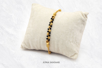 Nightfall Mangalsutra Bracelet | Sona Sansaar