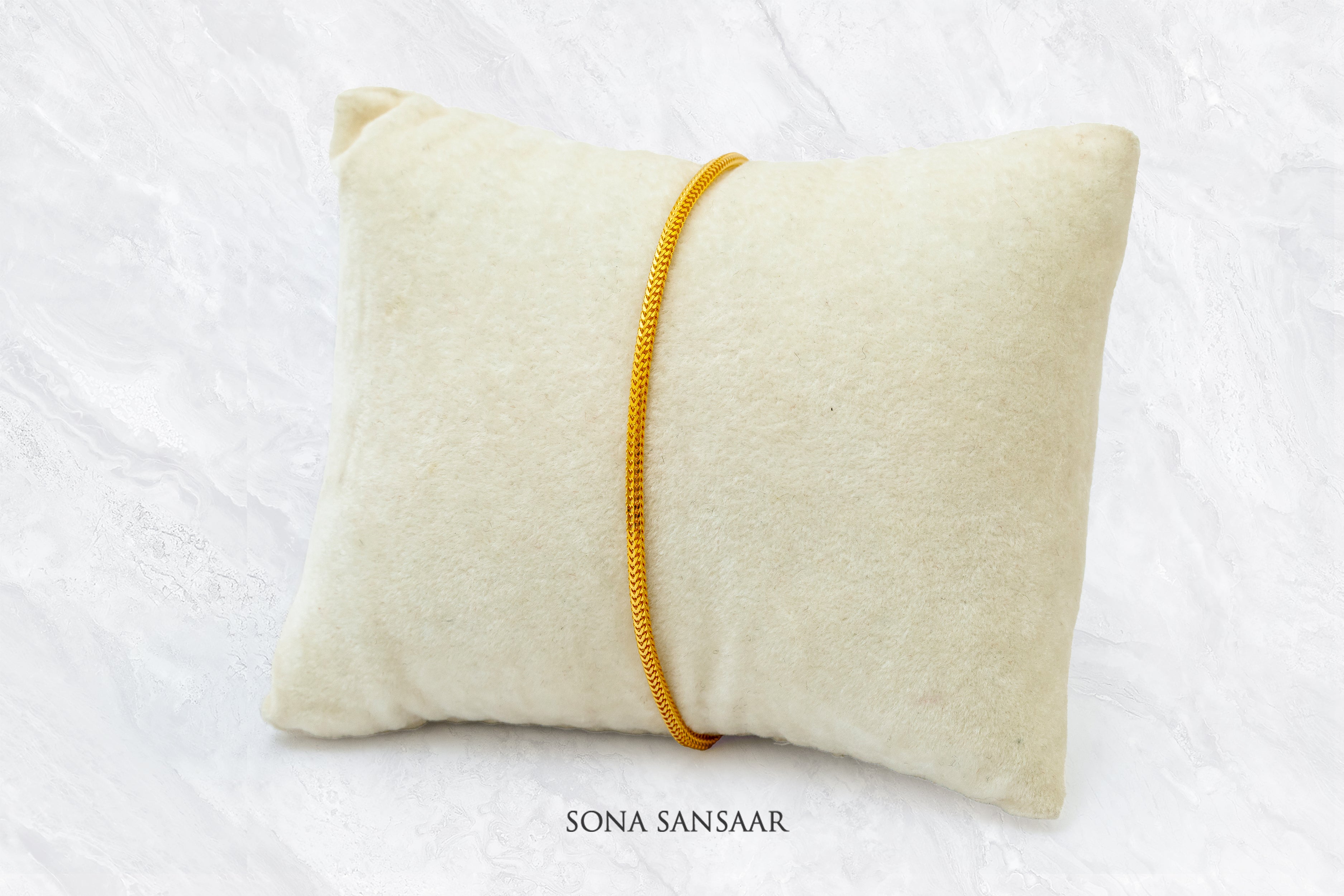 Furana Foxtail Gold Bracelet | Sona Sansaar
