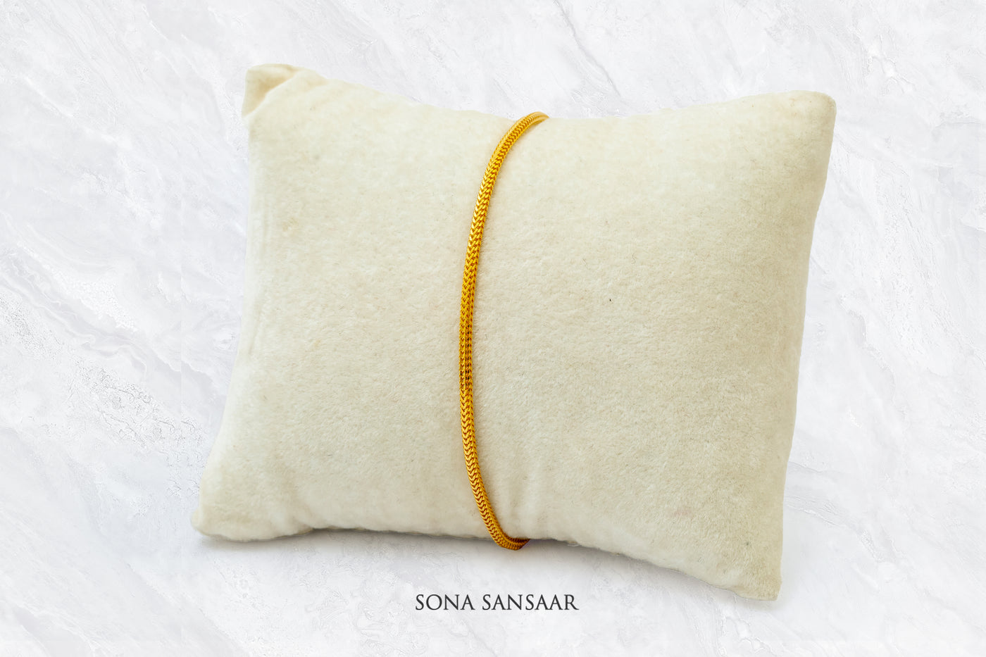 Furana Foxtail Gold Bracelet | Sona Sansaar