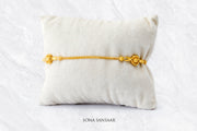 Sunlit Ball Gold Bracelet | Sona Sansaar