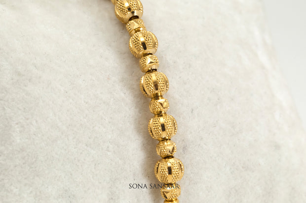 Orb Gold Ball Bracelet | Sona Sansaar