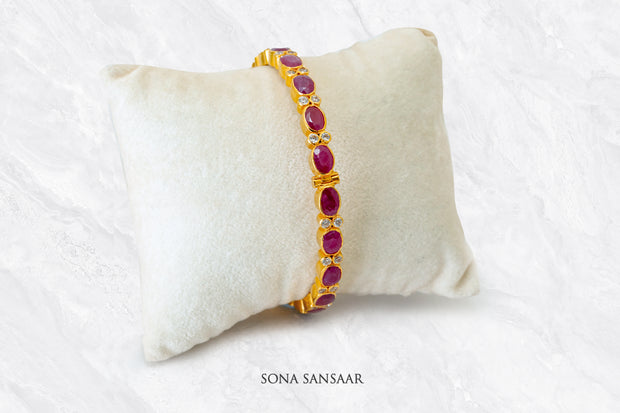 Enchanted Gems Bangle | Sona Sansaar