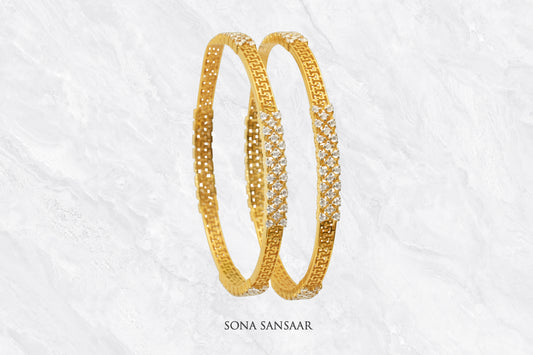 Starlit Harmony Bangles | Sona Sansaar