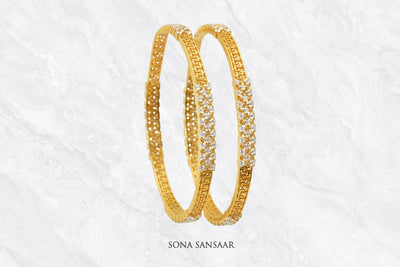 Starlit Harmony Bangles | Sona Sansaar