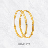 Thumbnail for Illume Gold Bangles | Sona Sansaar