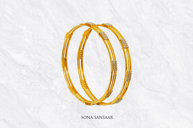 Velora Shine Bangles | Sona Sansaar