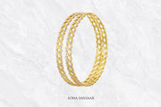 Halo Grid Bangles | Sona Sansaar