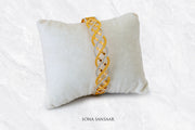 Infinity Crest Bangle | Sona Sansaar