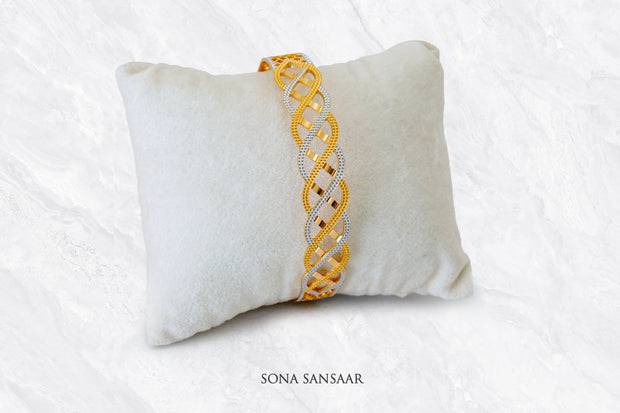 Infinity Crest Bangle | Sona Sansaar