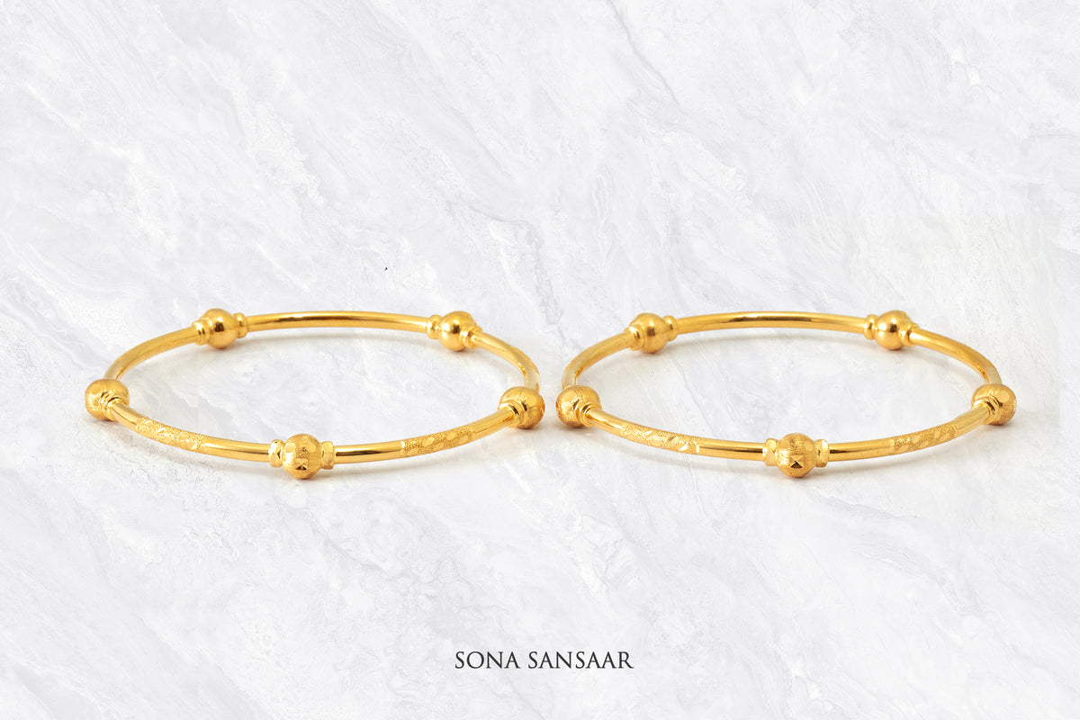 Orbit Ball Bangles | Sona Sansaar