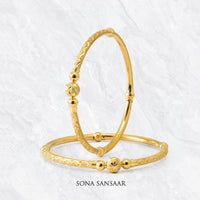 Thumbnail for Horizon Ball Bangles | Sona Sansaar