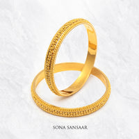 Thumbnail for Empress Calcutti Bangle Pair | Sona Sansaar