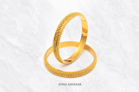 Empress Calcutti Bangle Pair | Sona Sansaar