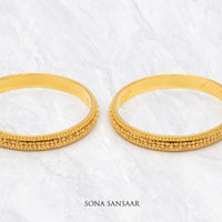 Thumbnail for Empress Calcutti Bangle Pair | Sona Sansaar