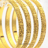 Thumbnail for Imperium 4-Piece Gold Bangles | Sona Sansaar