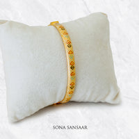 Thumbnail for Zahra Gold Bangle | Sona Sansaar