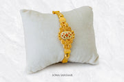 Zahra Gold Bangle | Sona Sansaar