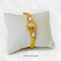 Thumbnail for Golden Epoch Bangle | Sona Sansaar