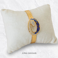 Thumbnail for Ocean Crest Bangle | Sona Sansaar