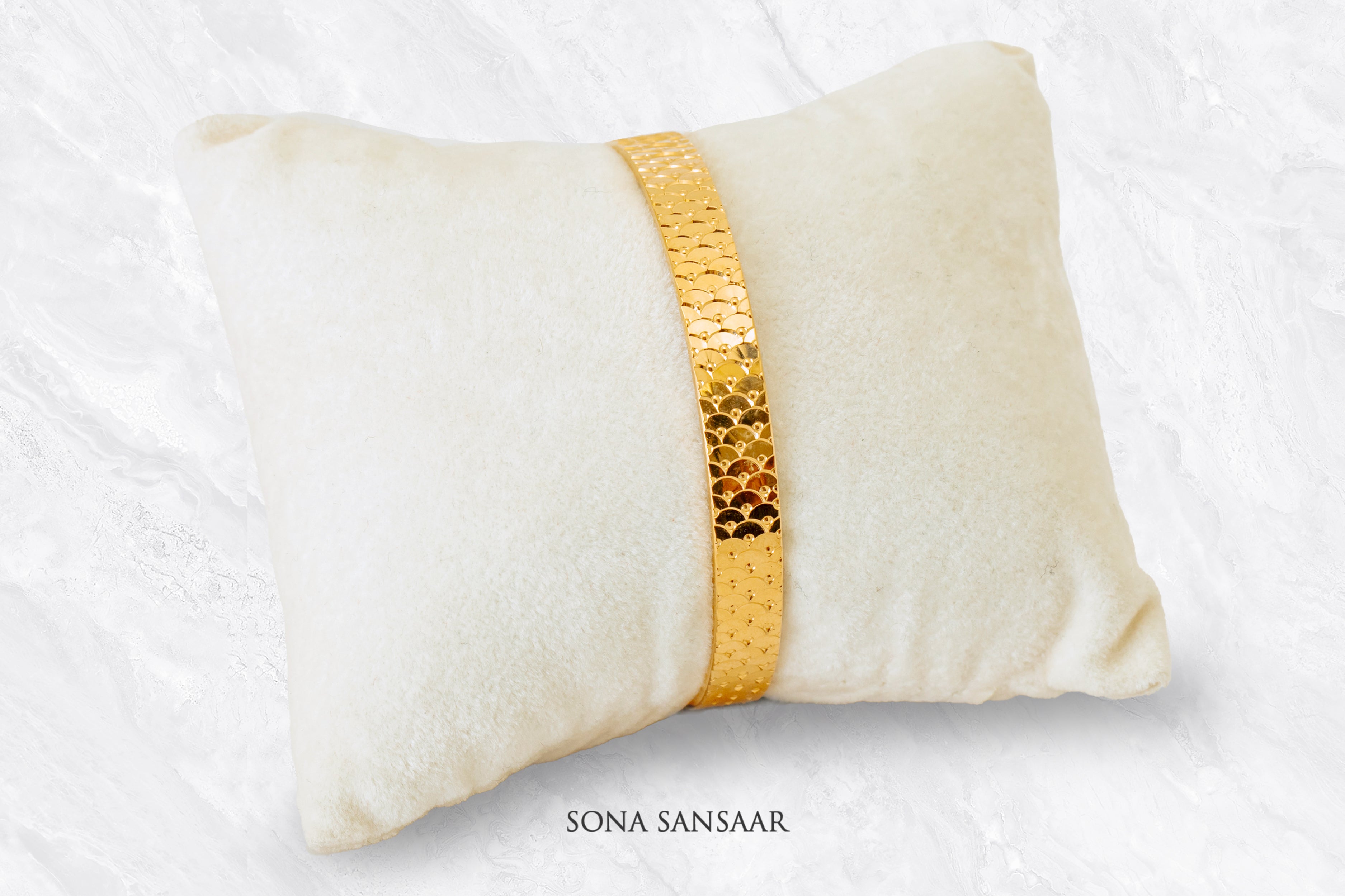 Ocean Crest Bangle | Sona Sansaar