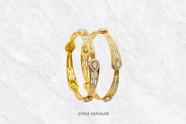 Astra Drape Bangles | Sona Sansaar