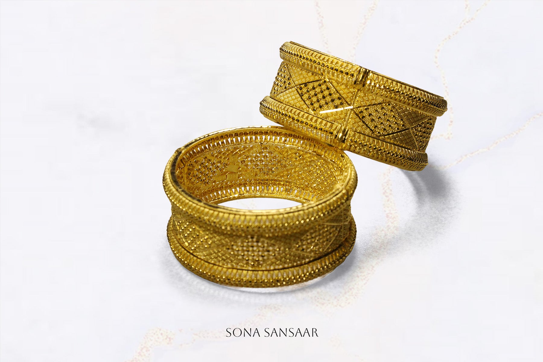 Heirloom Gold Bangles