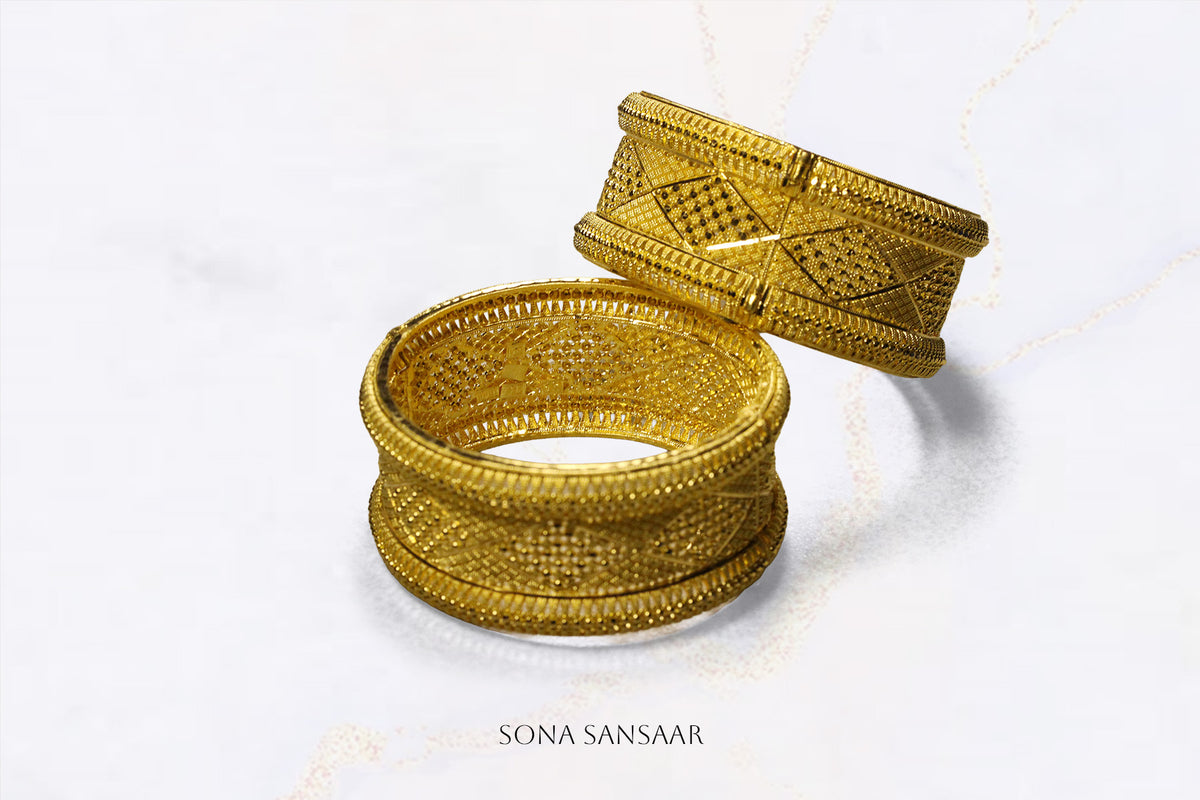 Heirloom Gold Bangles